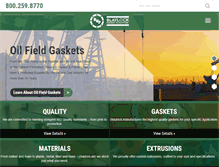 Tablet Screenshot of blaylock-gasket.com